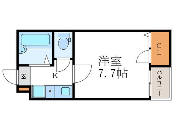 ディアリオ大宮の物件間取画像